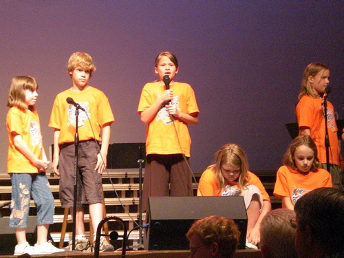 Heather performs at Ridgecrest